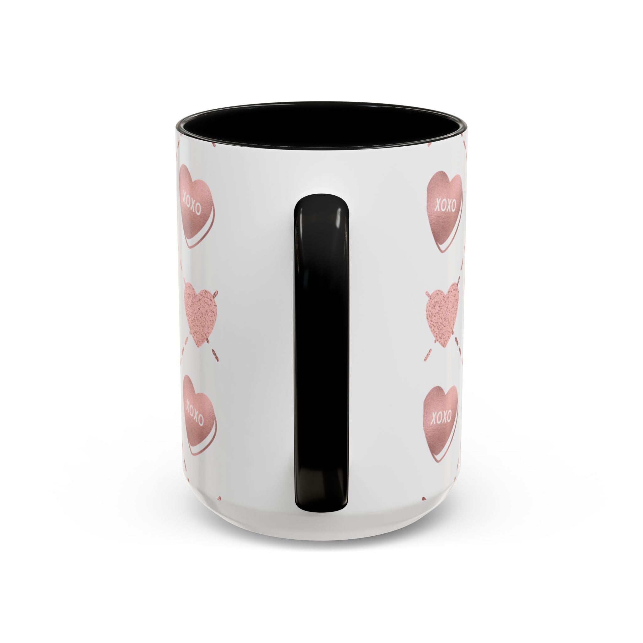 Pink Valentine's Design, Holiday Drinkware, Valentines, Christmas Birthday Gifts for Couples, Her Boyfriend Girlfriend, Coffee Mug for Valentines Day,