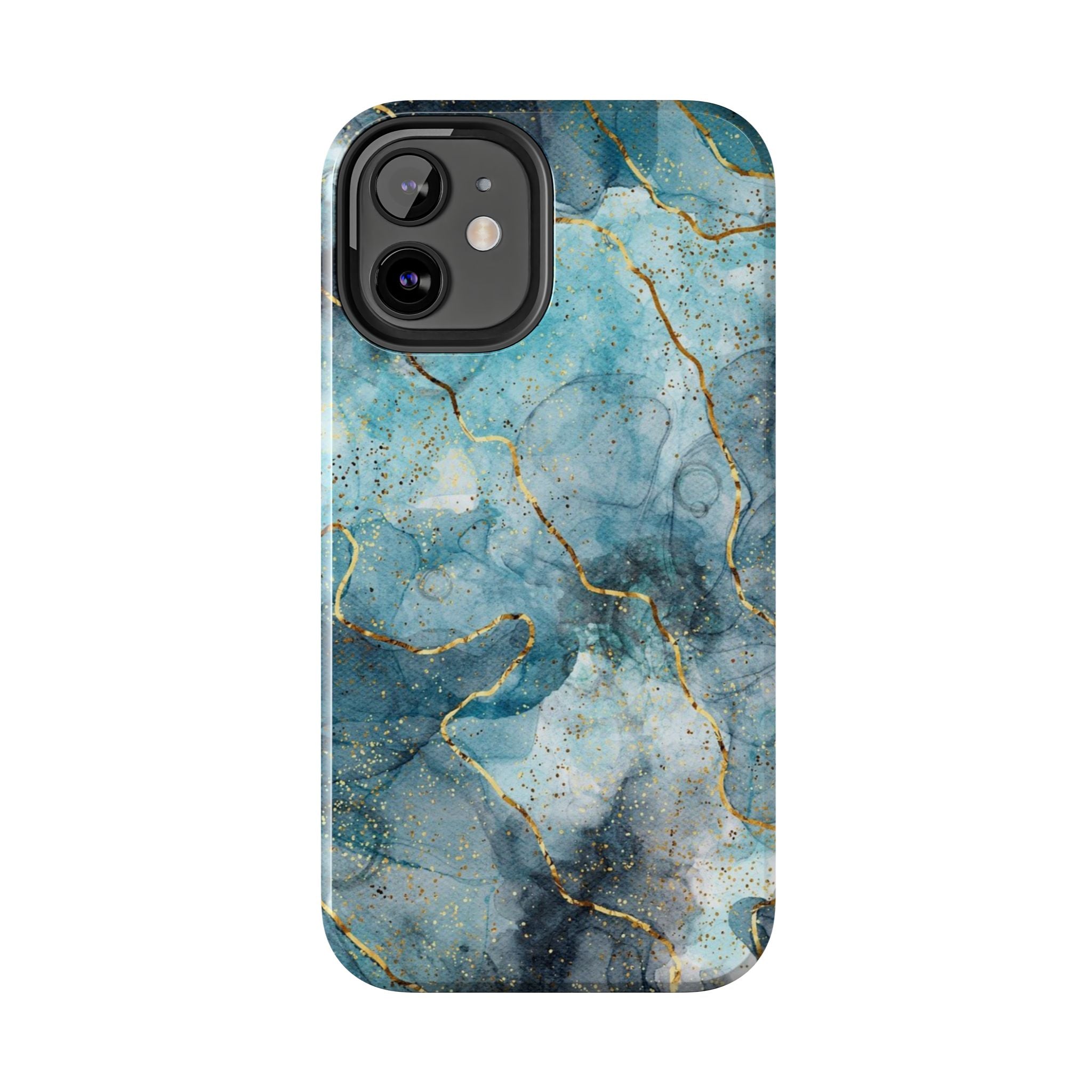 Blue Gold Marble, Elegant Phone Cases, Stylish Phone Covers, Chic Phone Protectors, Fashionable Case for Her, Trendy Smartphone Accessories