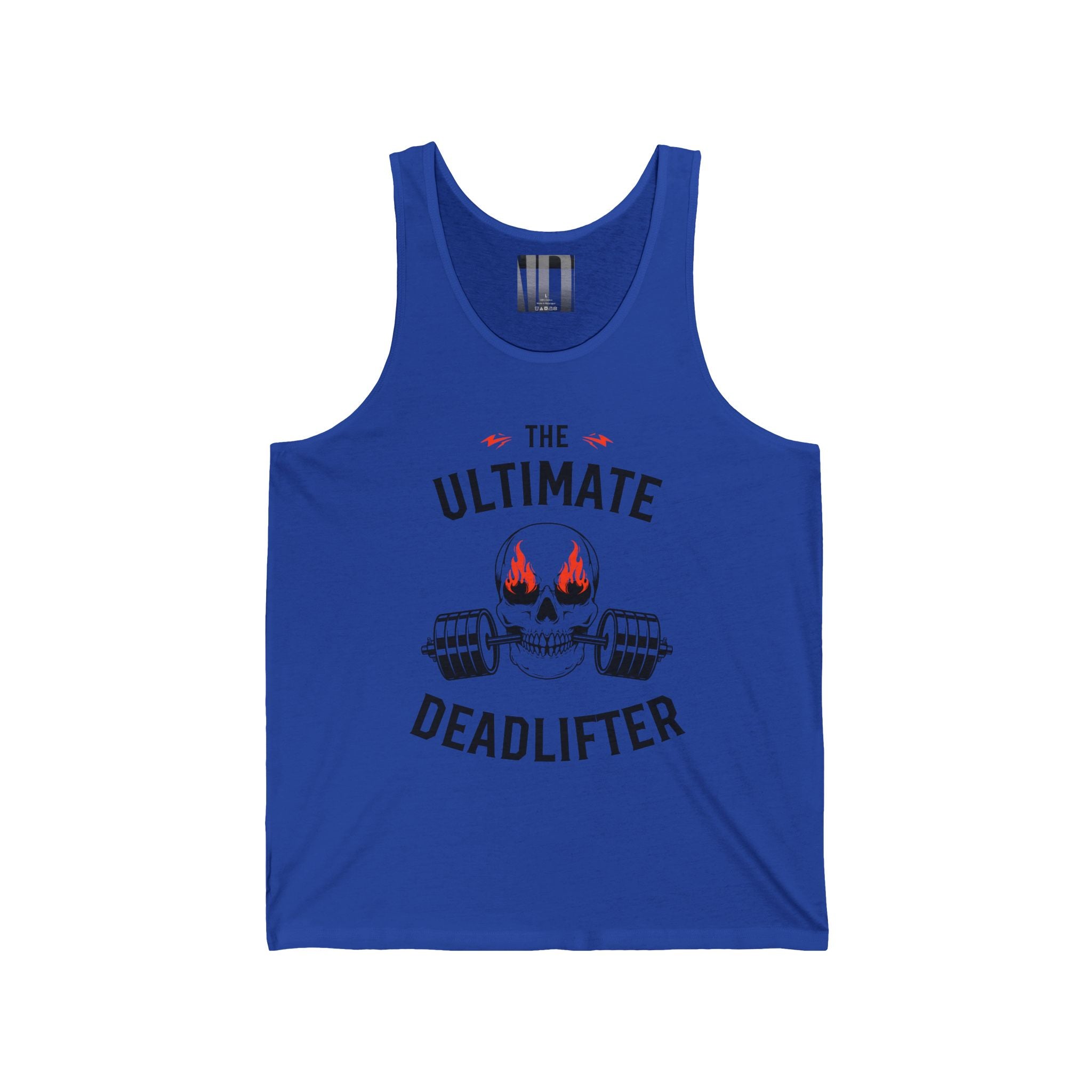 The Ultimate Deadlifter, Gym Dudes Tank Top, Workout Sleeveless Shirt, Fitness Muscle Tee, Athletic Unisex Jersey Tank, Bodybuilding Tank, Exercise Vest