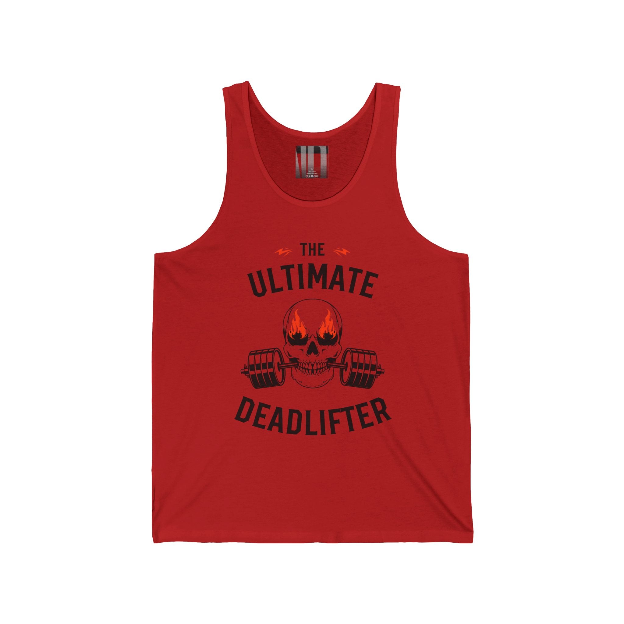 The Ultimate Deadlifter, Gym Dudes Tank Top, Workout Sleeveless Shirt, Fitness Muscle Tee, Athletic Unisex Jersey Tank, Bodybuilding Tank, Exercise Vest
