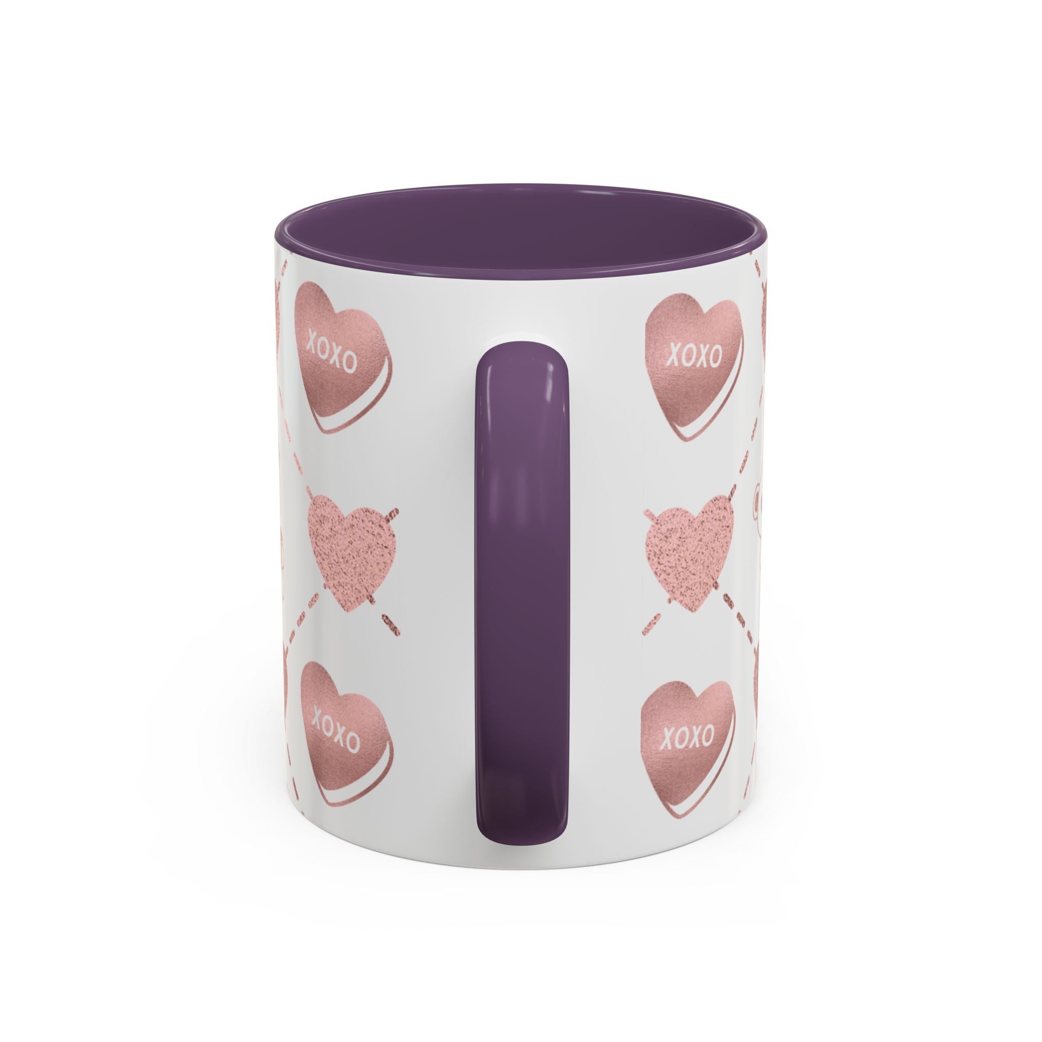 Pink Valentine's Design, Holiday Drinkware, Valentines, Christmas Birthday Gifts for Couples, Her Boyfriend Girlfriend, Coffee Mug for Valentines Day,