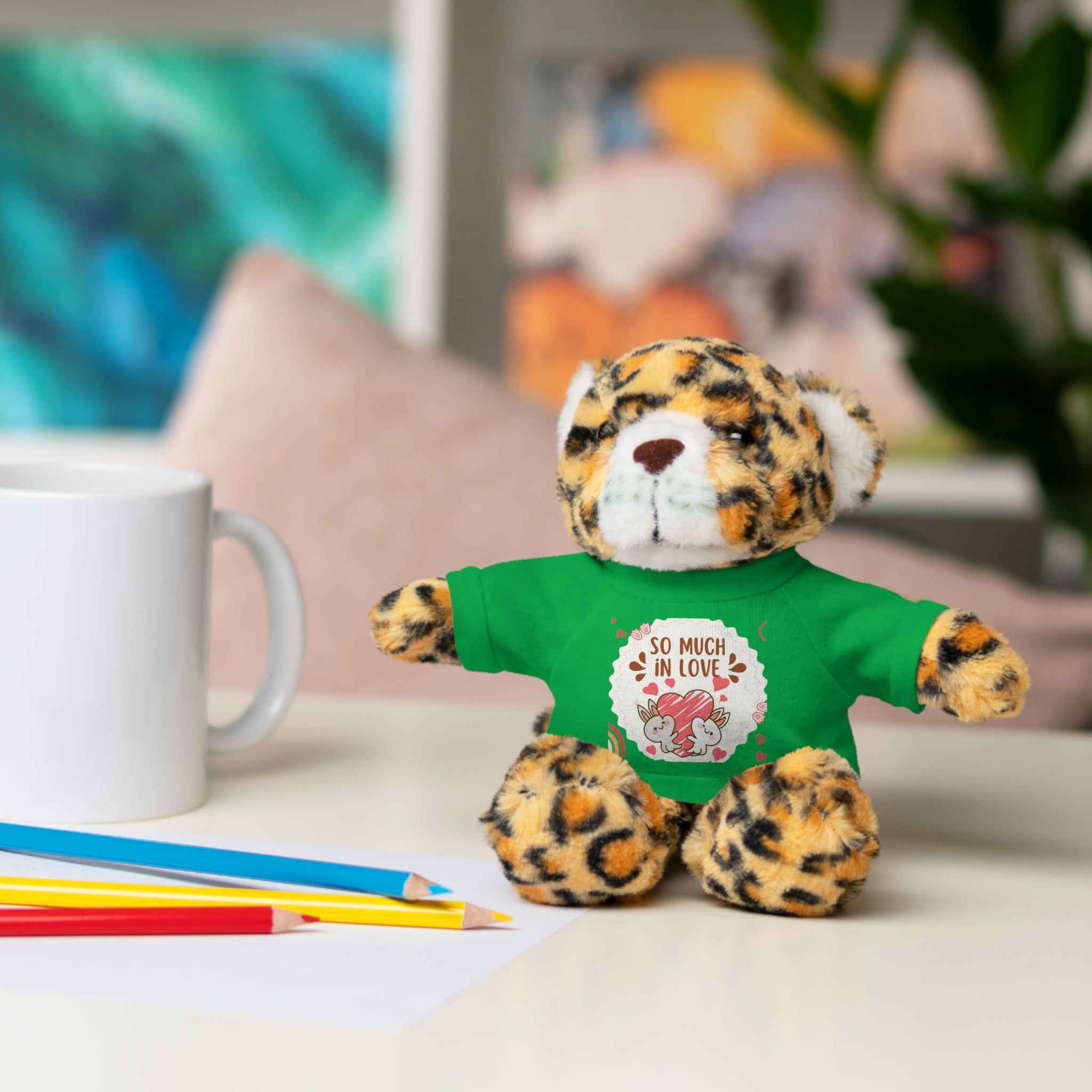 Pink Cute Sweet Love Valentines Day Gifts for Her Him, Kids Girlfriend Boyfriend Wife Mom Fiancée, Valentines Gifts for Women, Valentine's Day Teddy Bear, Funny Cute Stuffed Animal Plush Present for Birthday