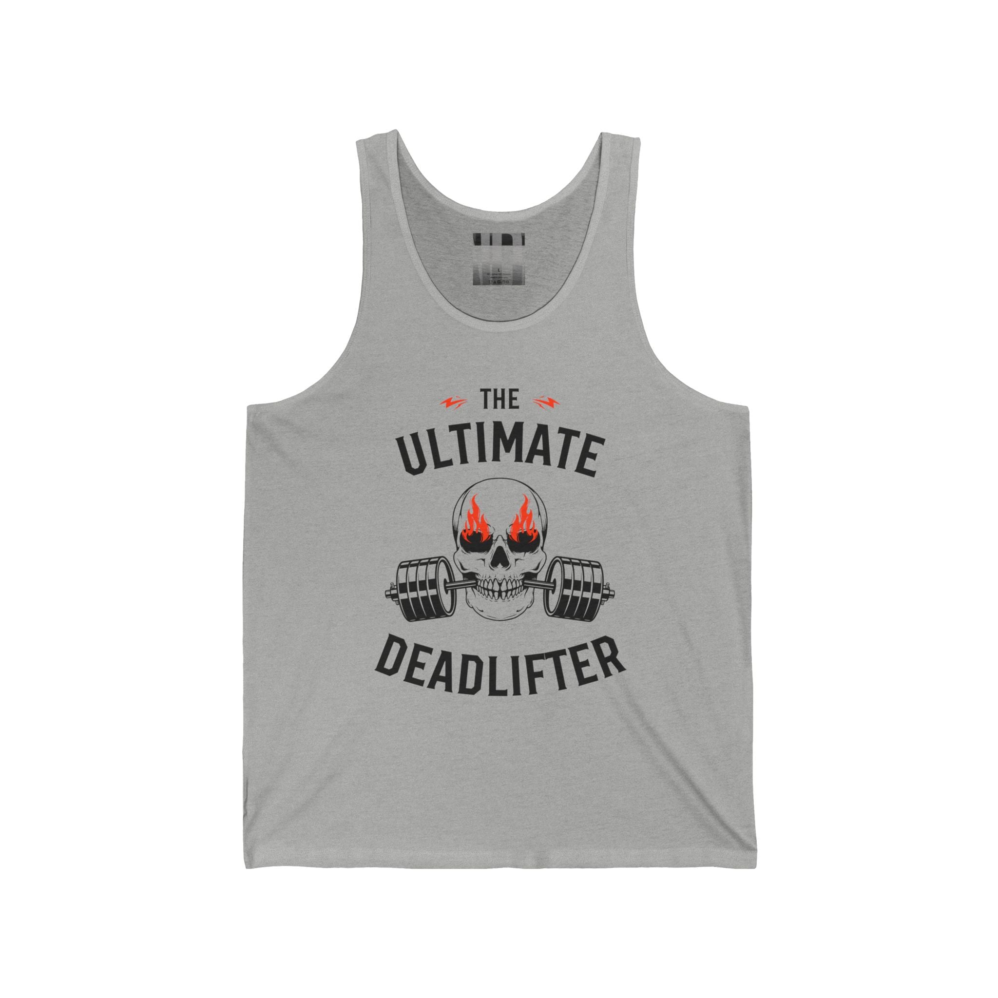 The Ultimate Deadlifter, Gym Dudes Tank Top, Workout Sleeveless Shirt, Fitness Muscle Tee, Athletic Unisex Jersey Tank, Bodybuilding Tank, Exercise Vest