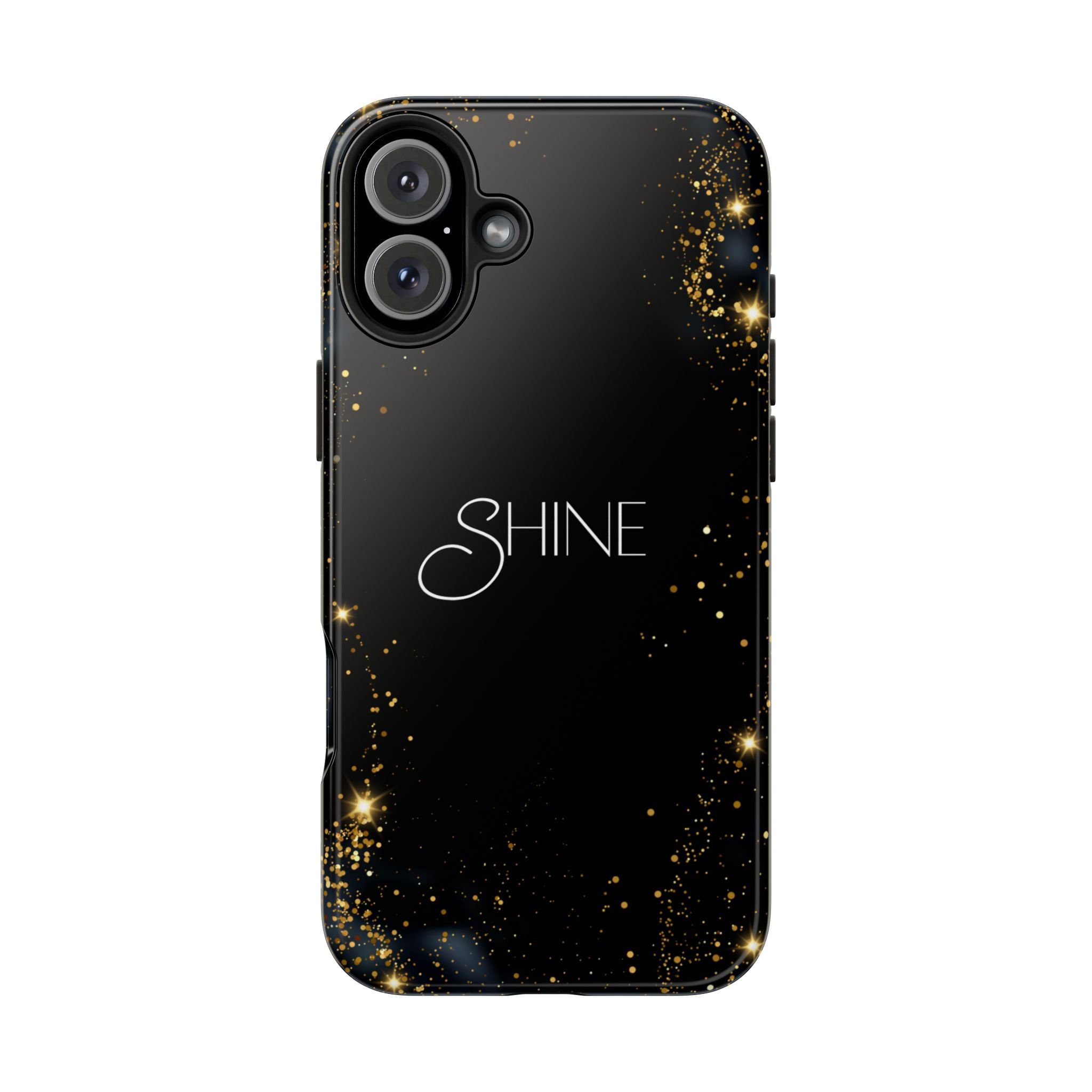 Black Shine Glitter, Elegant Phone Cases, Stylish Phone Covers, Chic Phone Protectors, Fashionable Case for Her, Trendy Smartphone Accessories