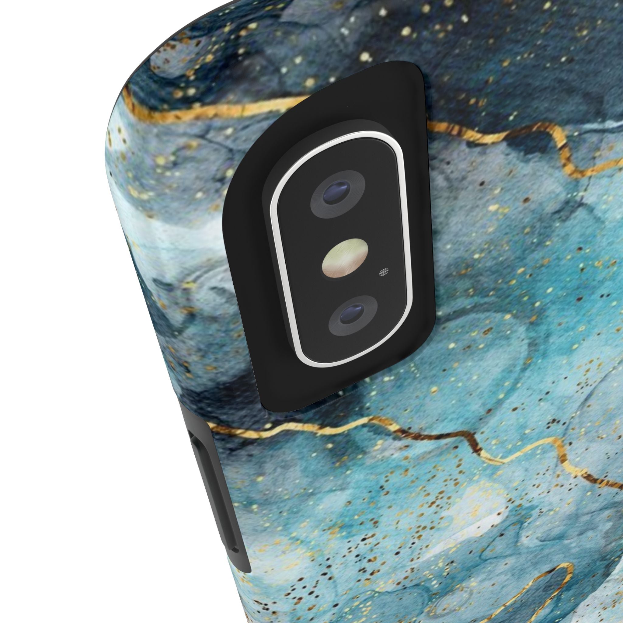 Blue Gold Marble, Elegant Phone Cases, Stylish Phone Covers, Chic Phone Protectors, Fashionable Case for Her, Trendy Smartphone Accessories