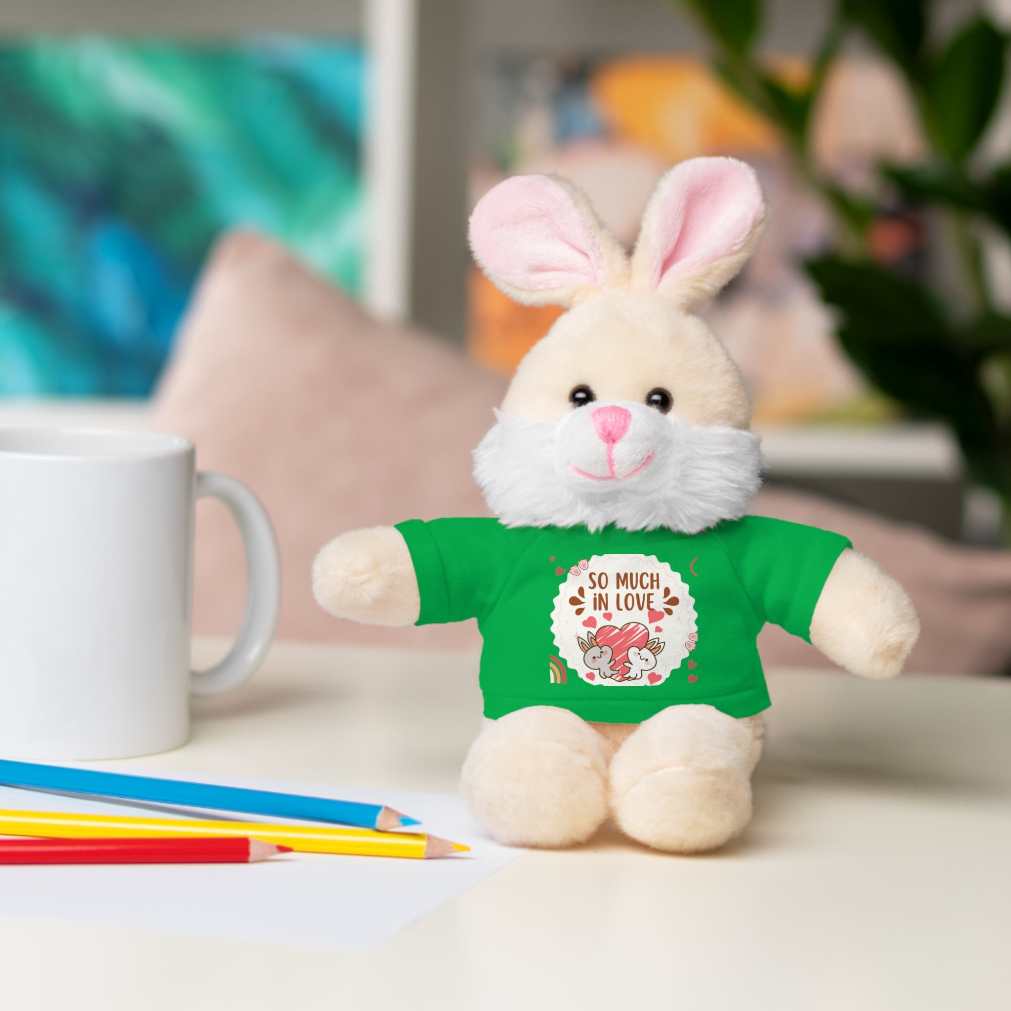 Pink Cute Sweet Love Valentines Day Gifts for Her Him, Kids Girlfriend Boyfriend Wife Mom Fiancée, Valentines Gifts for Women, Valentine's Day Teddy Bear, Funny Cute Stuffed Animal Plush Present for Birthday