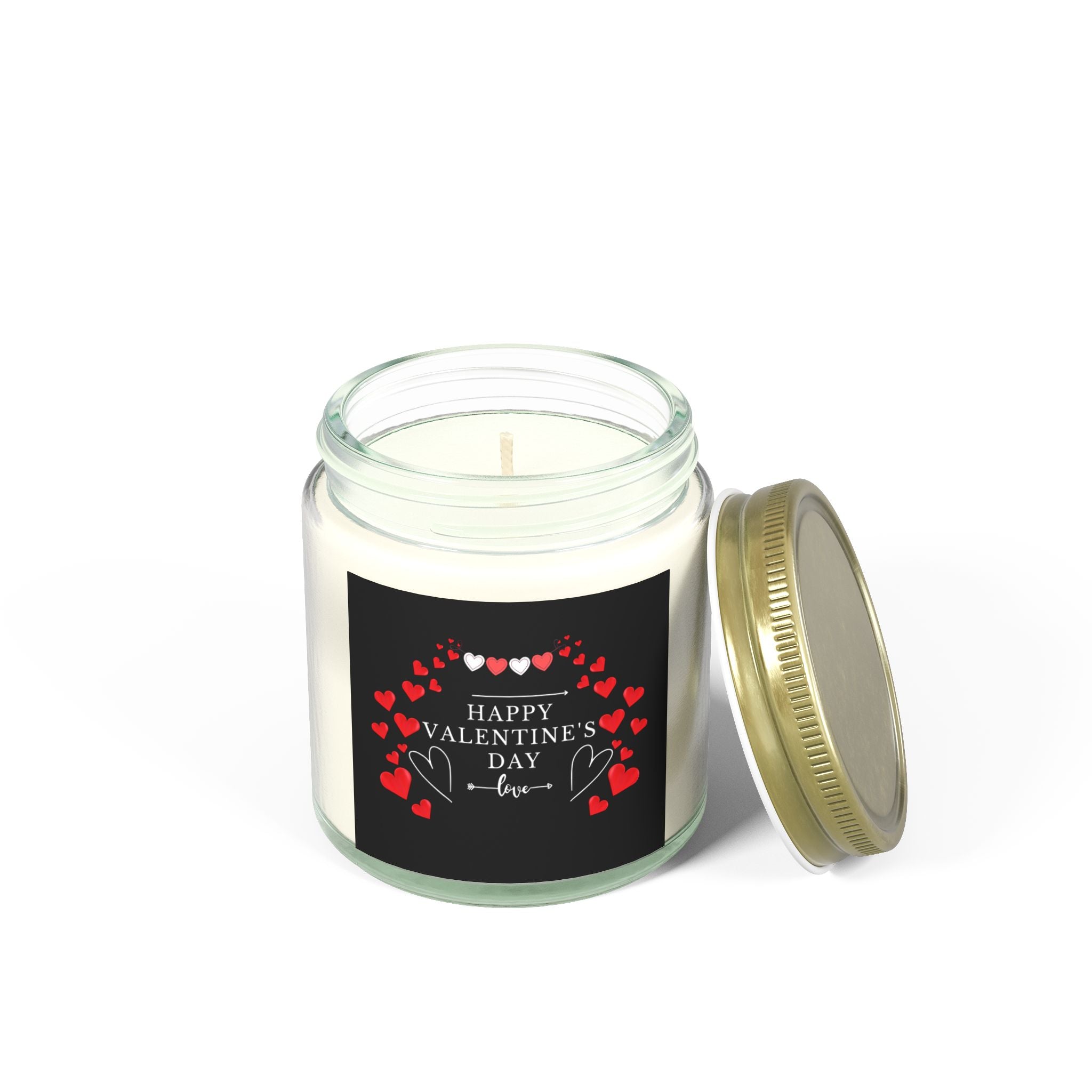 Happy Valentine's Day Candle, Scented Candles, Luxury Candles Gifts for Women, Stress Relief Luxury Aromatherapy Candles, Romantic Candle Valentines Day Gifts for Her