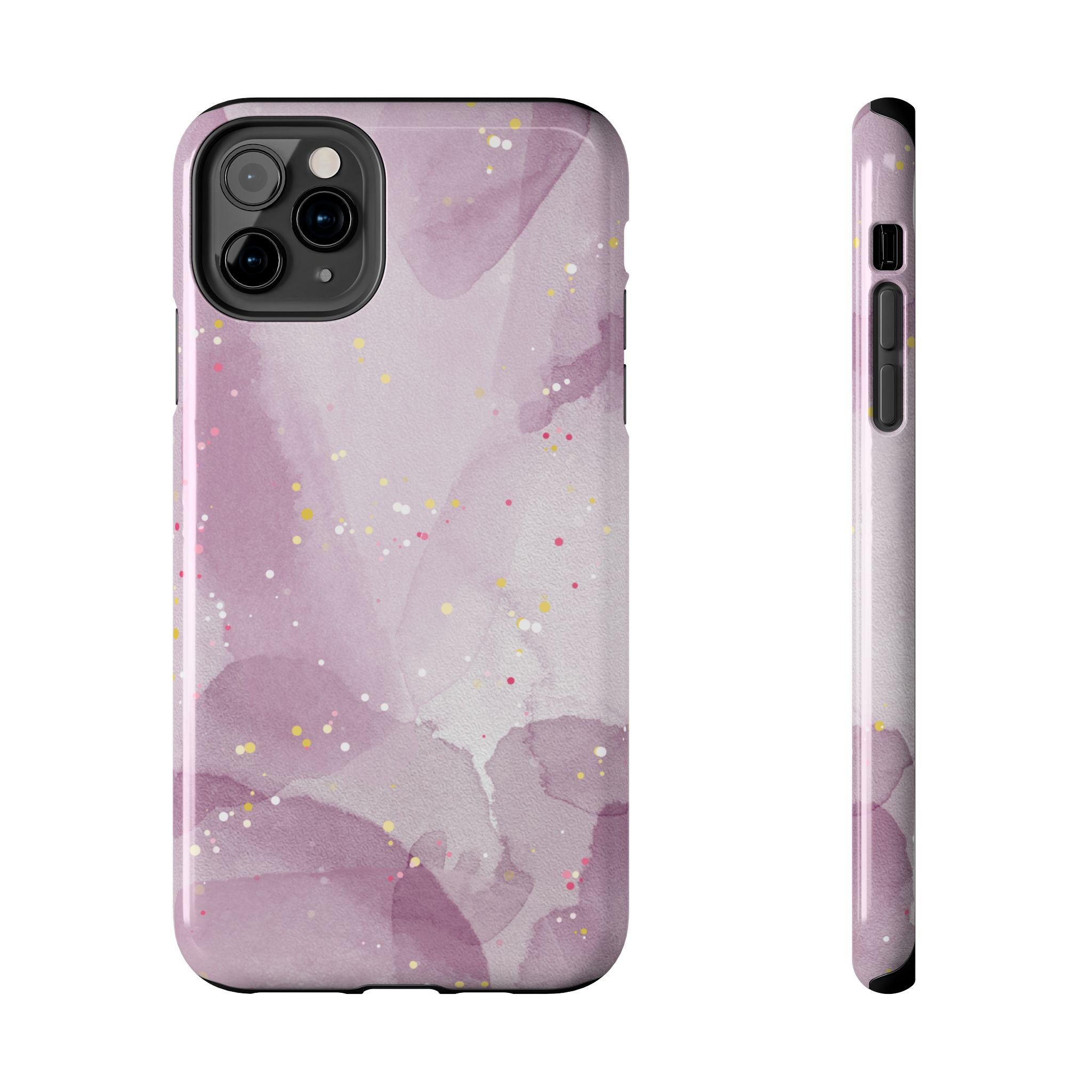 Purple Watercolor Design, Elegant Phone Cases, Stylish Phone Covers, Chic Phone Protectors, Fashionable Case for Her, Trendy Smartphone Accessories