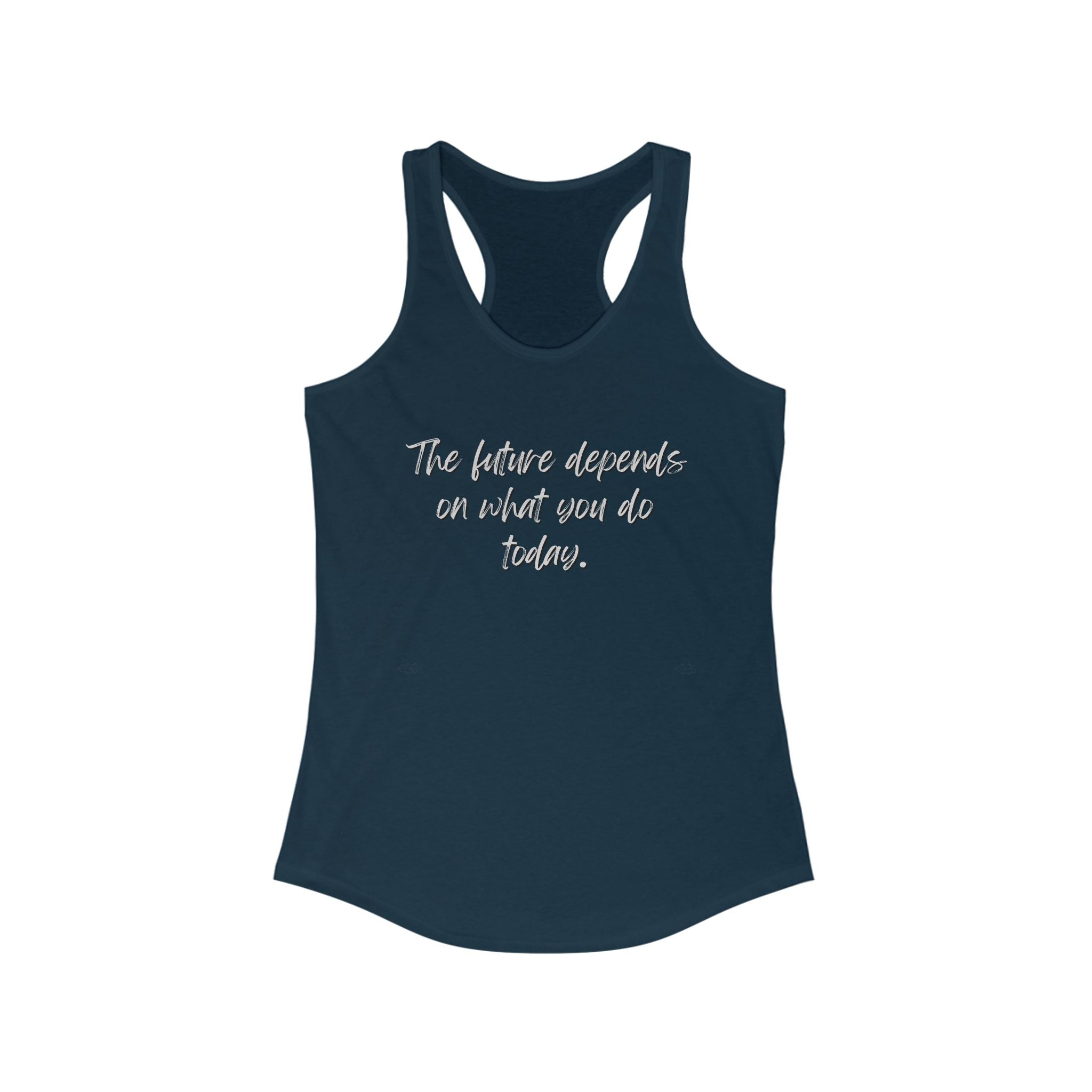 Workout Tank Tops for Women - Gym Exercise Athletic - Yoga Tops Racerback Sports Shirts - Future Print