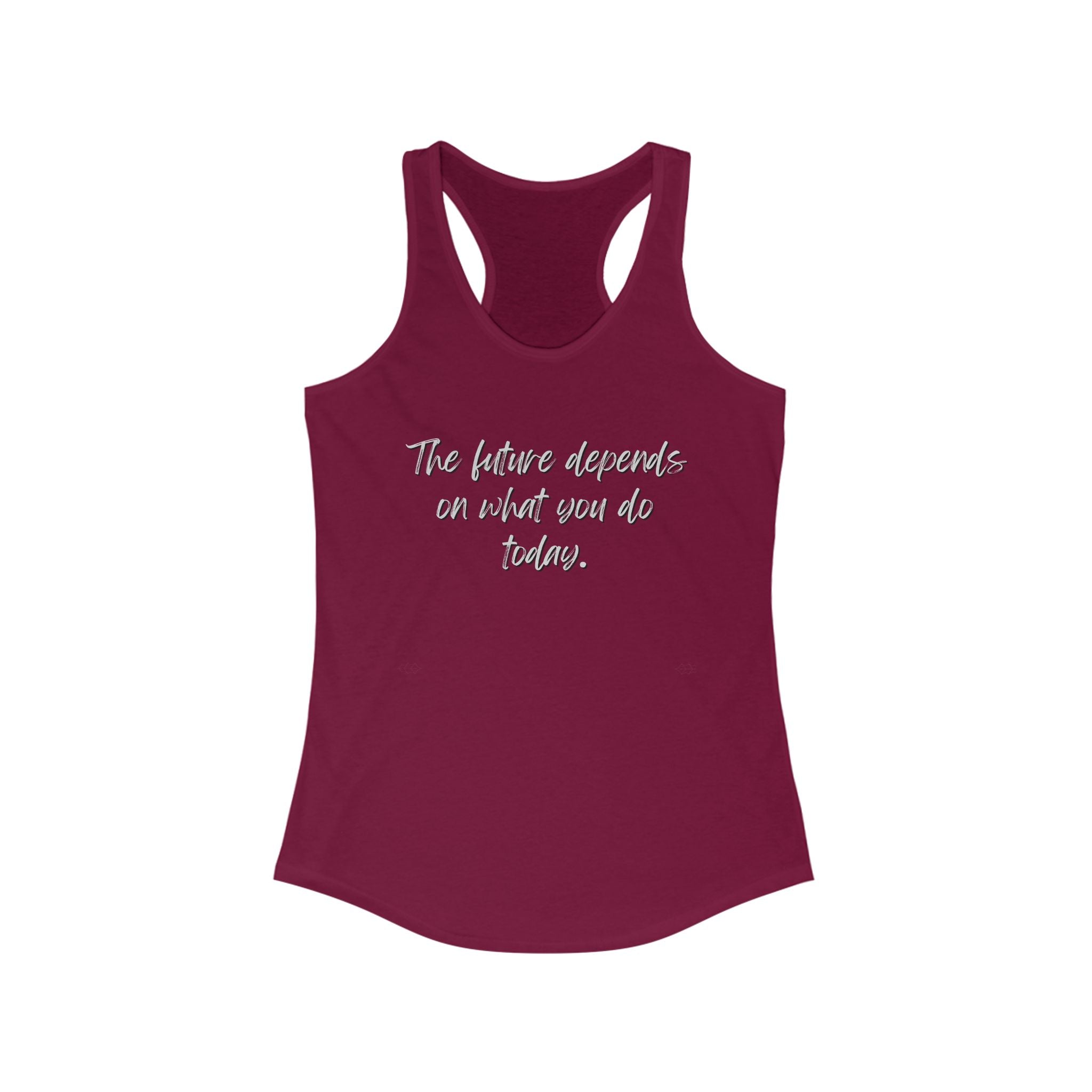 Workout Tank Tops for Women - Gym Exercise Athletic - Yoga Tops Racerback Sports Shirts - Future Print