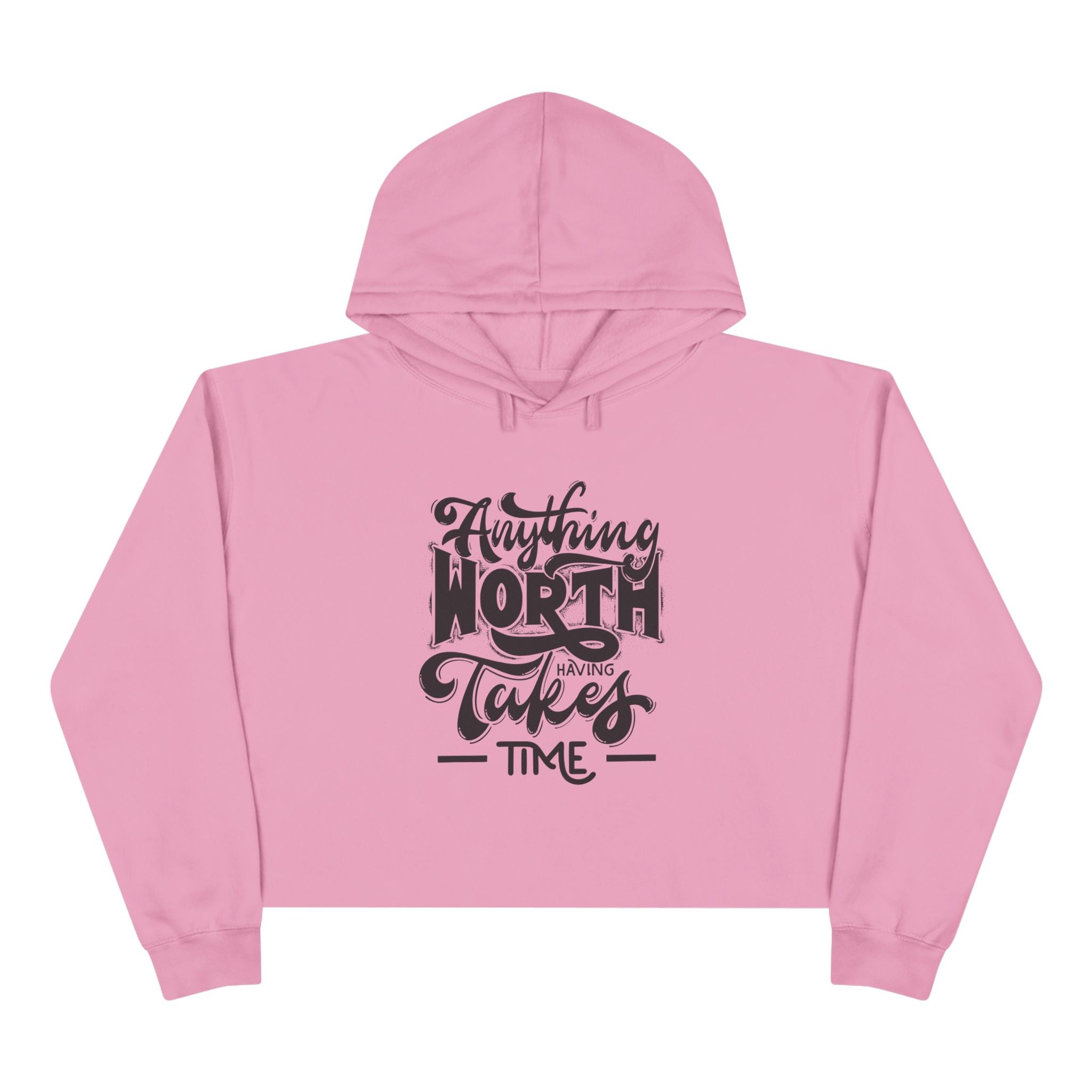 Casual Hoodie, Women's Cropped Sweatshirt Fleece Pullover, Crop Hoodie for Women, Long Sleeve Crop Top, Cozy Cropped Hooded