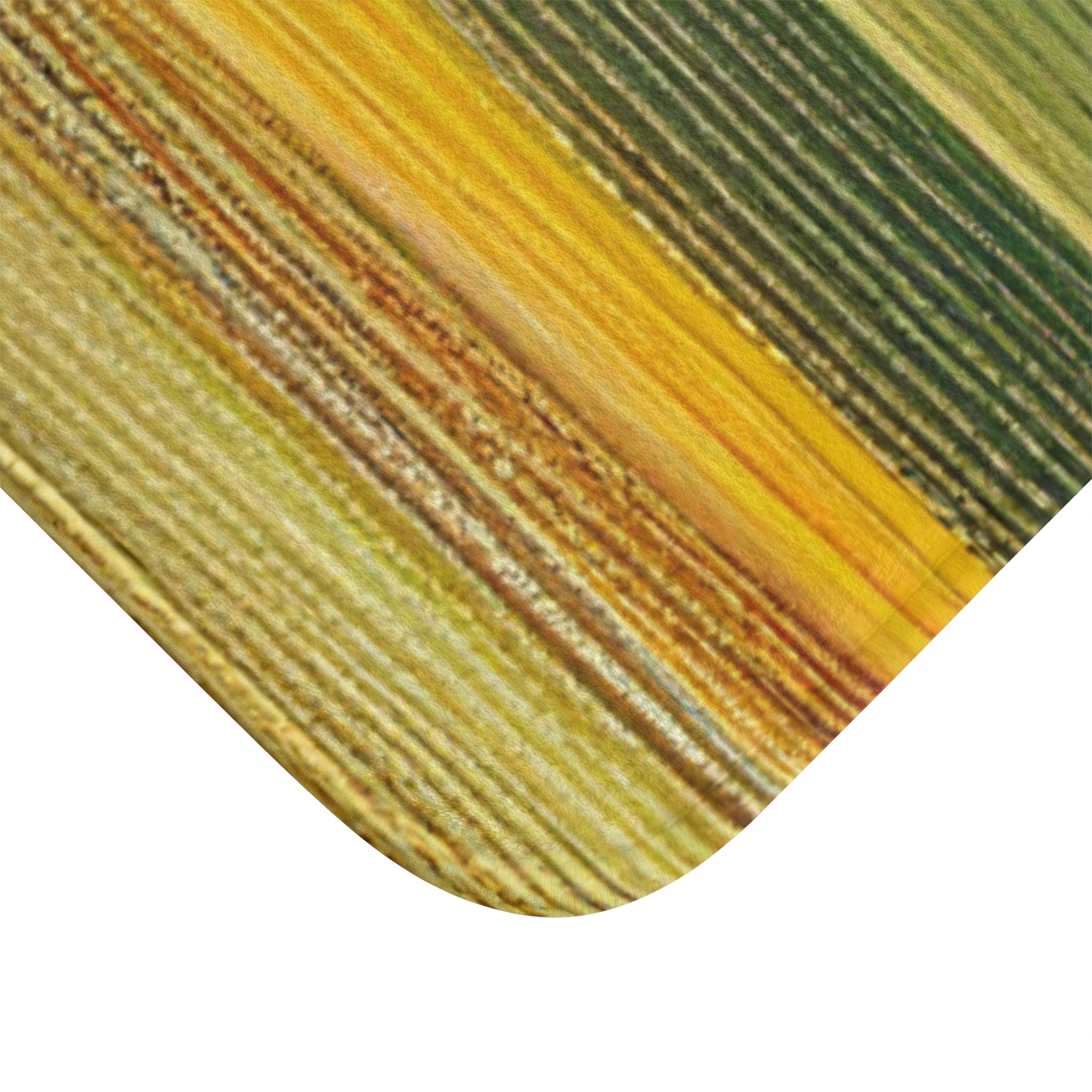 Green Memory Foam Microfiber Bath Mat - Extra Soft Non-Slip Plush Shaggy Rug, Machine Washable, Bathroom Floor, Tub & Shower