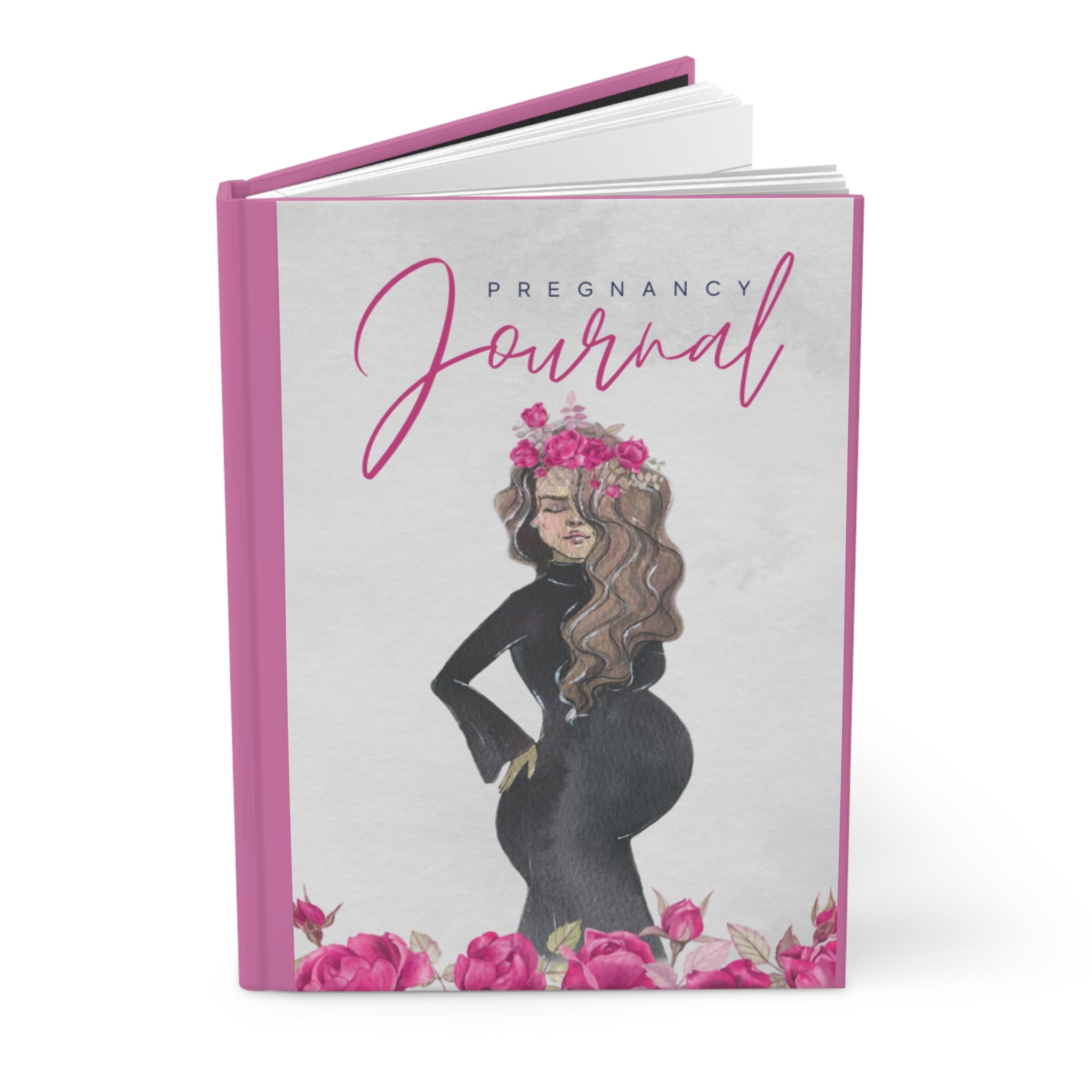 Pregnancy Journal, Hardcover Journal Matte, Lined Pages Notebook for Writing, Bullet Journal, Travel Diary, Planner