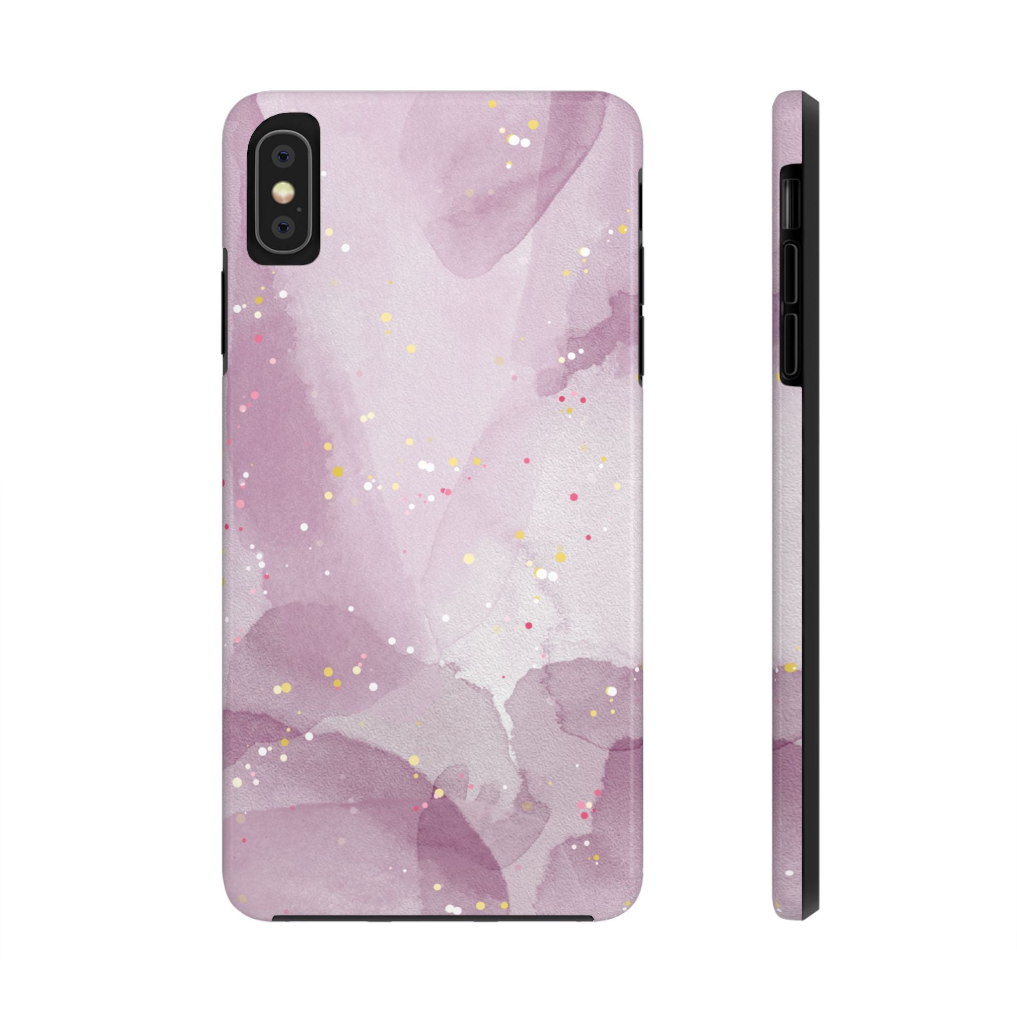 Purple Watercolor Design, Elegant Phone Cases, Stylish Phone Covers, Chic Phone Protectors, Fashionable Case for Her, Trendy Smartphone Accessories