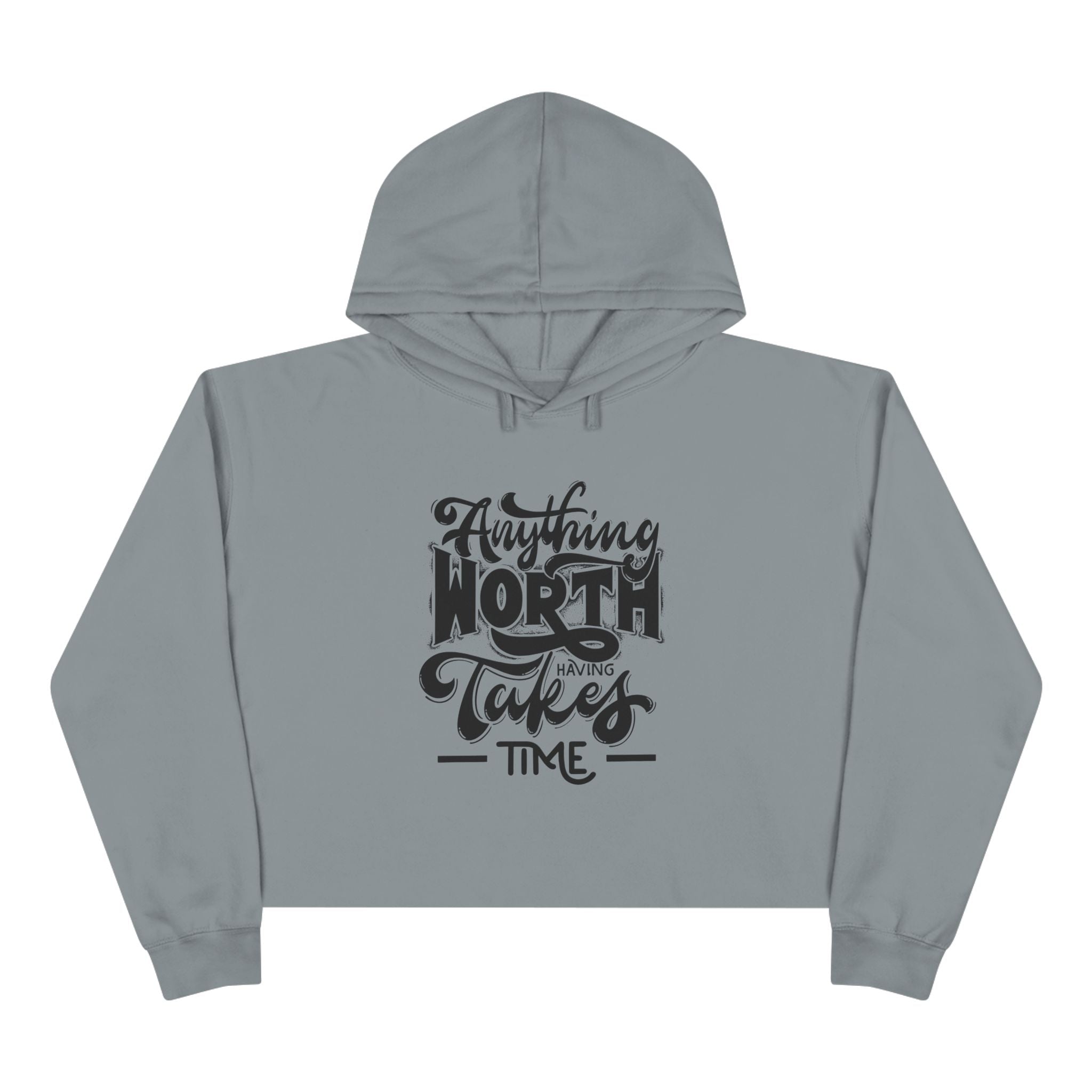 Casual Hoodie, Women's Cropped Sweatshirt Fleece Pullover, Crop Hoodie for Women, Long Sleeve Crop Top, Cozy Cropped Hooded