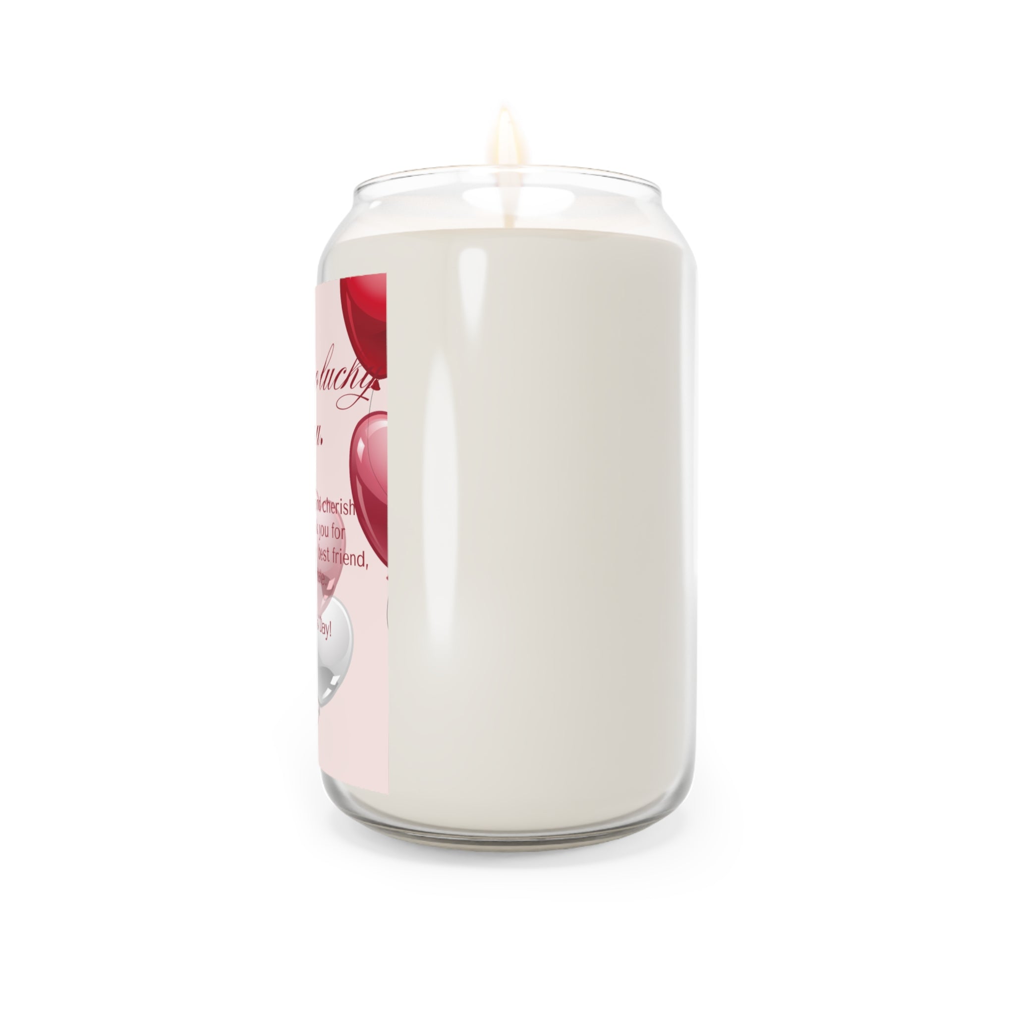 Lucky to Have You, Scented Candle, Natural Aromatherapy, Stress Relief Luxury Candle, Valentines Day Gift for Her, Long Lasting Candles