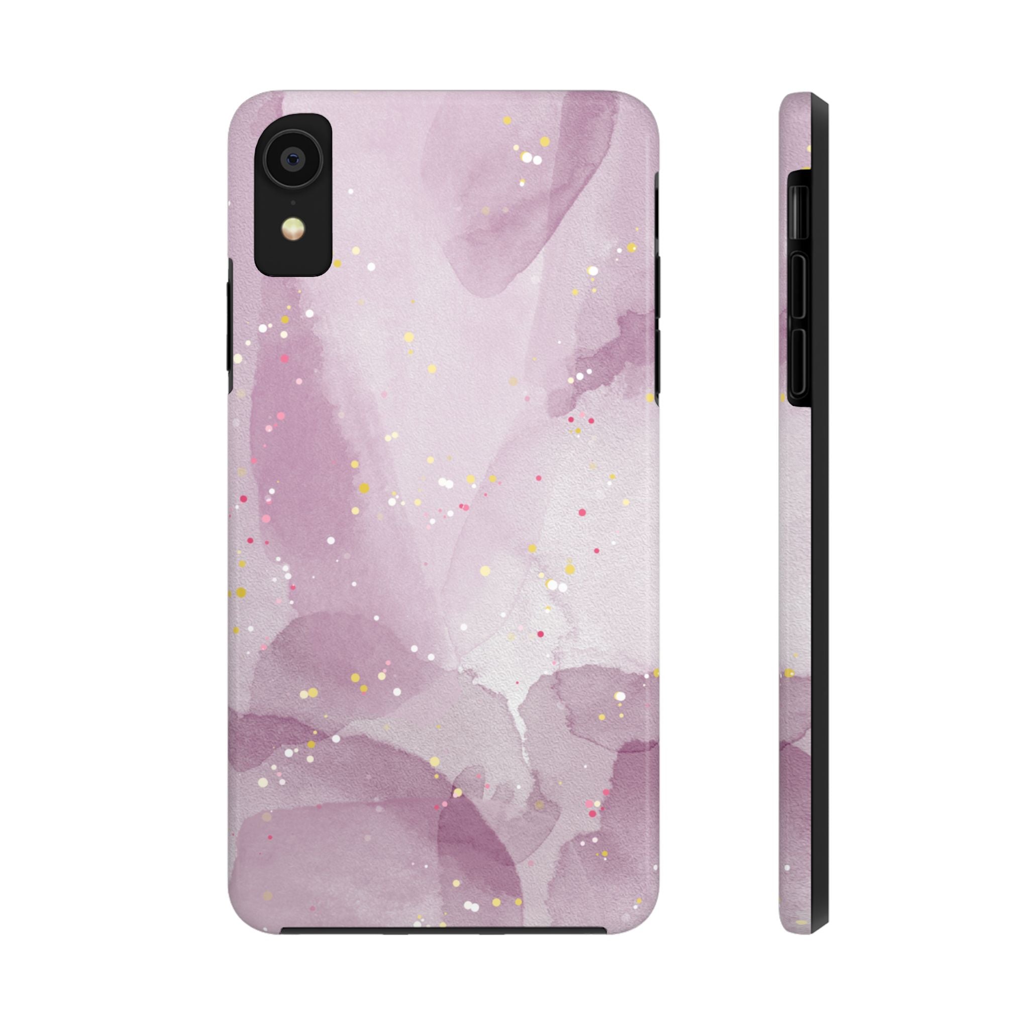 Purple Watercolor Design, Elegant Phone Cases, Stylish Phone Covers, Chic Phone Protectors, Fashionable Case for Her, Trendy Smartphone Accessories