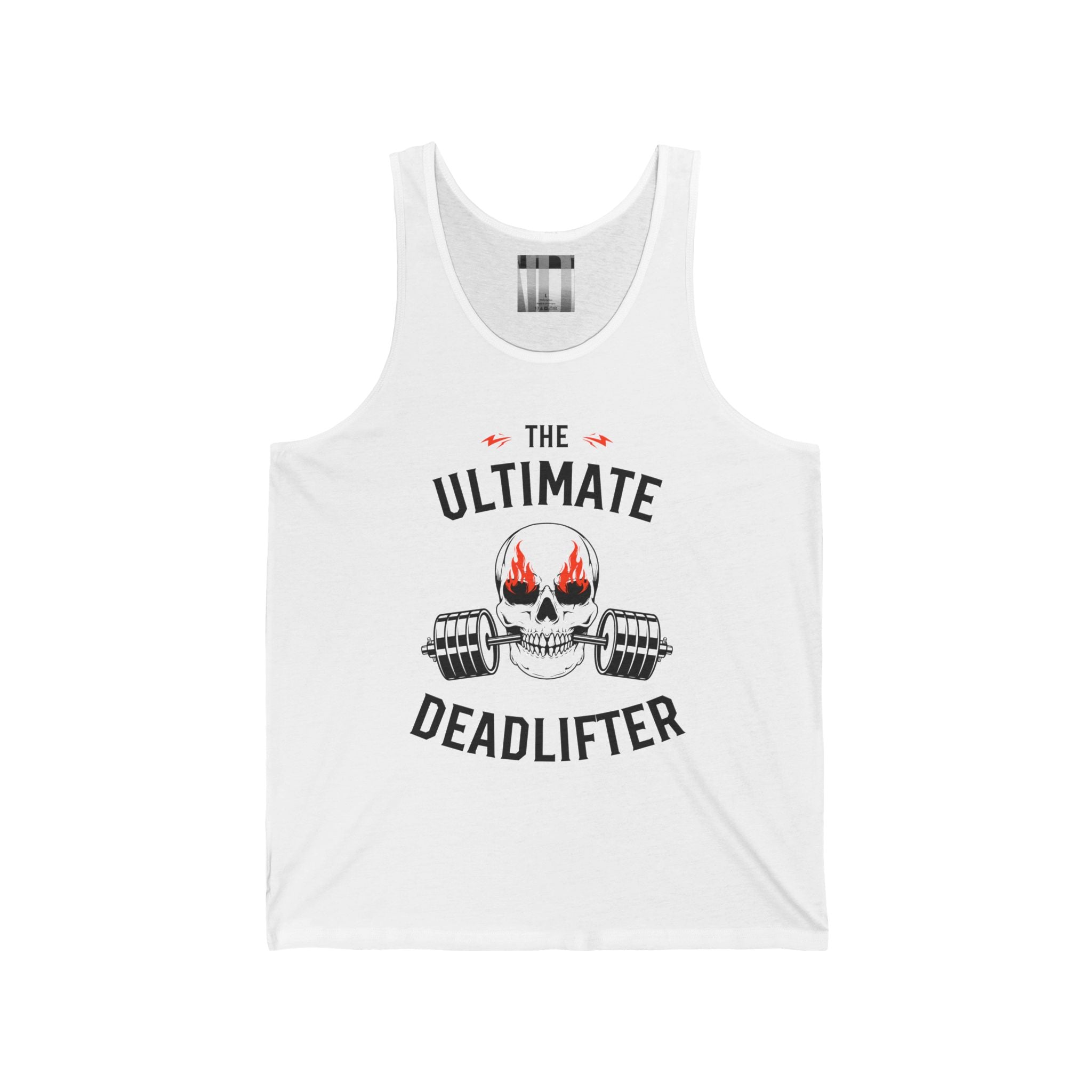 The Ultimate Deadlifter, Gym Dudes Tank Top, Workout Sleeveless Shirt, Fitness Muscle Tee, Athletic Unisex Jersey Tank, Bodybuilding Tank, Exercise Vest