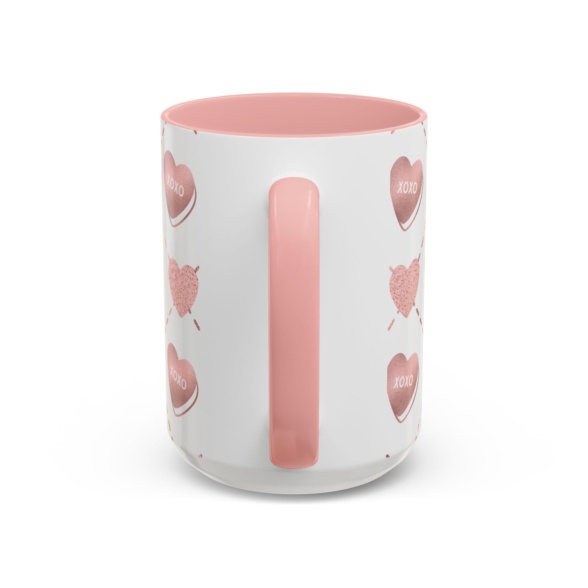 Pink Valentine's Design,  Holiday Drinkware, Valentines, Christmas Birthday Gifts for Couples, Her Boyfriend Girlfriend, Coffee Mug for Valentines Day,