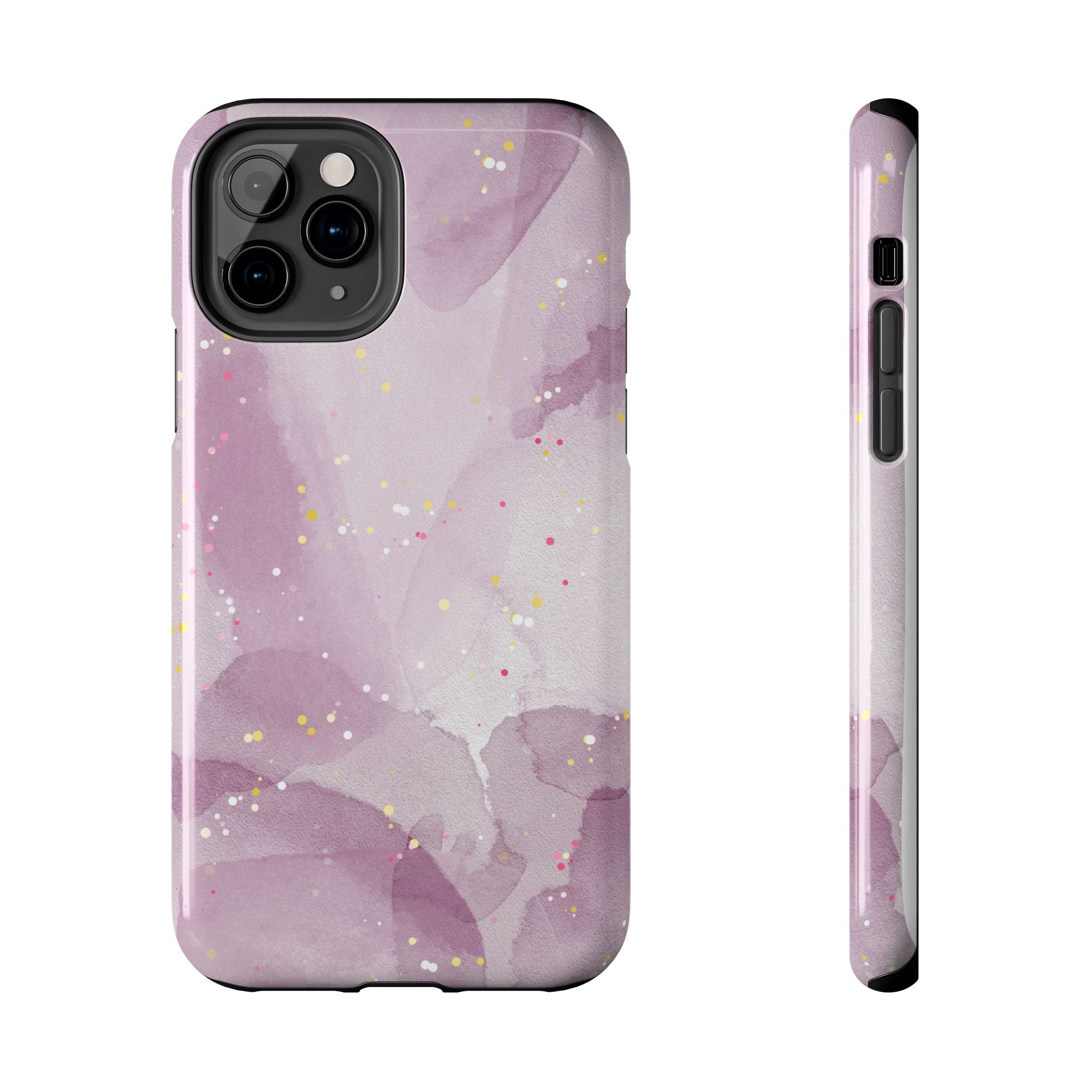 Purple Watercolor Design, Elegant Phone Cases, Stylish Phone Covers, Chic Phone Protectors, Fashionable Case for Her, Trendy Smartphone Accessories