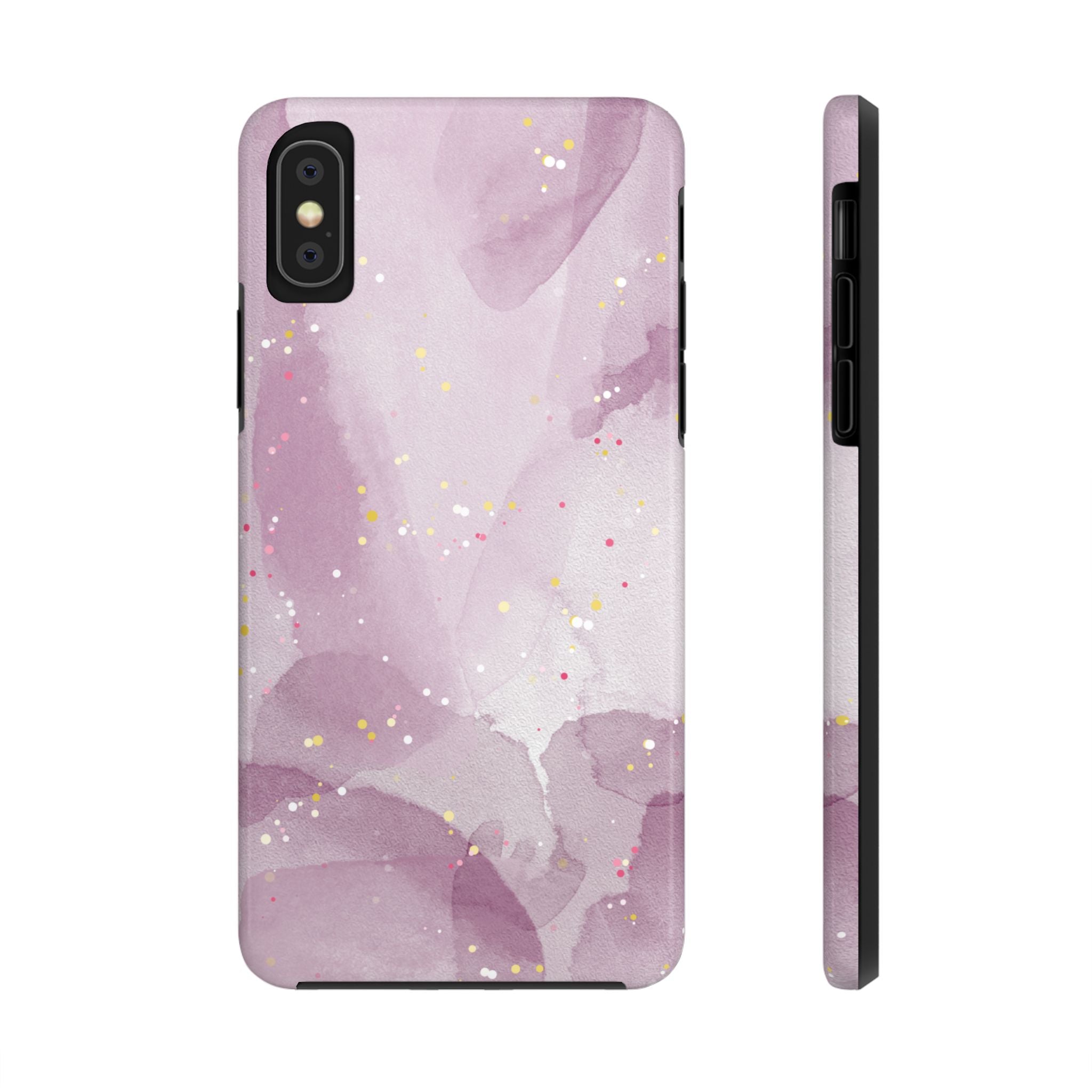 Purple Watercolor Design, Elegant Phone Cases, Stylish Phone Covers, Chic Phone Protectors, Fashionable Case for Her, Trendy Smartphone Accessories