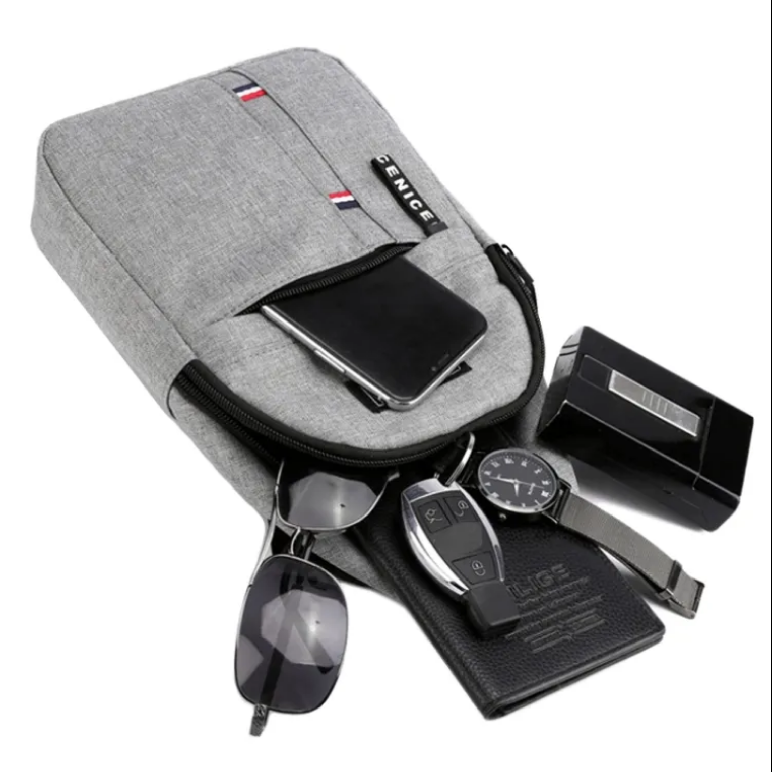 Versatile Sling Backpack & Crossbody Bag with Multiple Pockets – Perfect for Travel, Hiking & Everyday Use